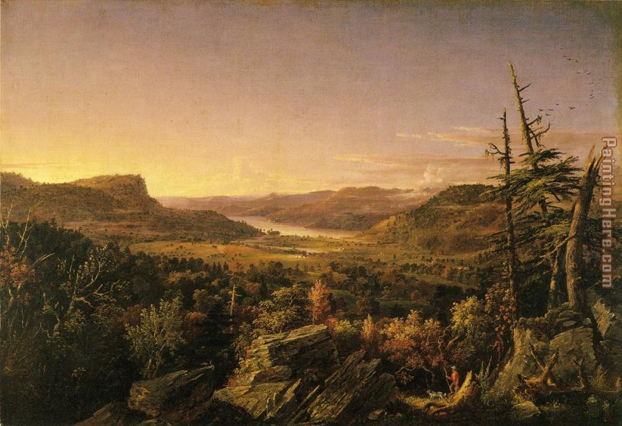 Jasper Francis Cropsey View of Greenwood Lake, New Jersey